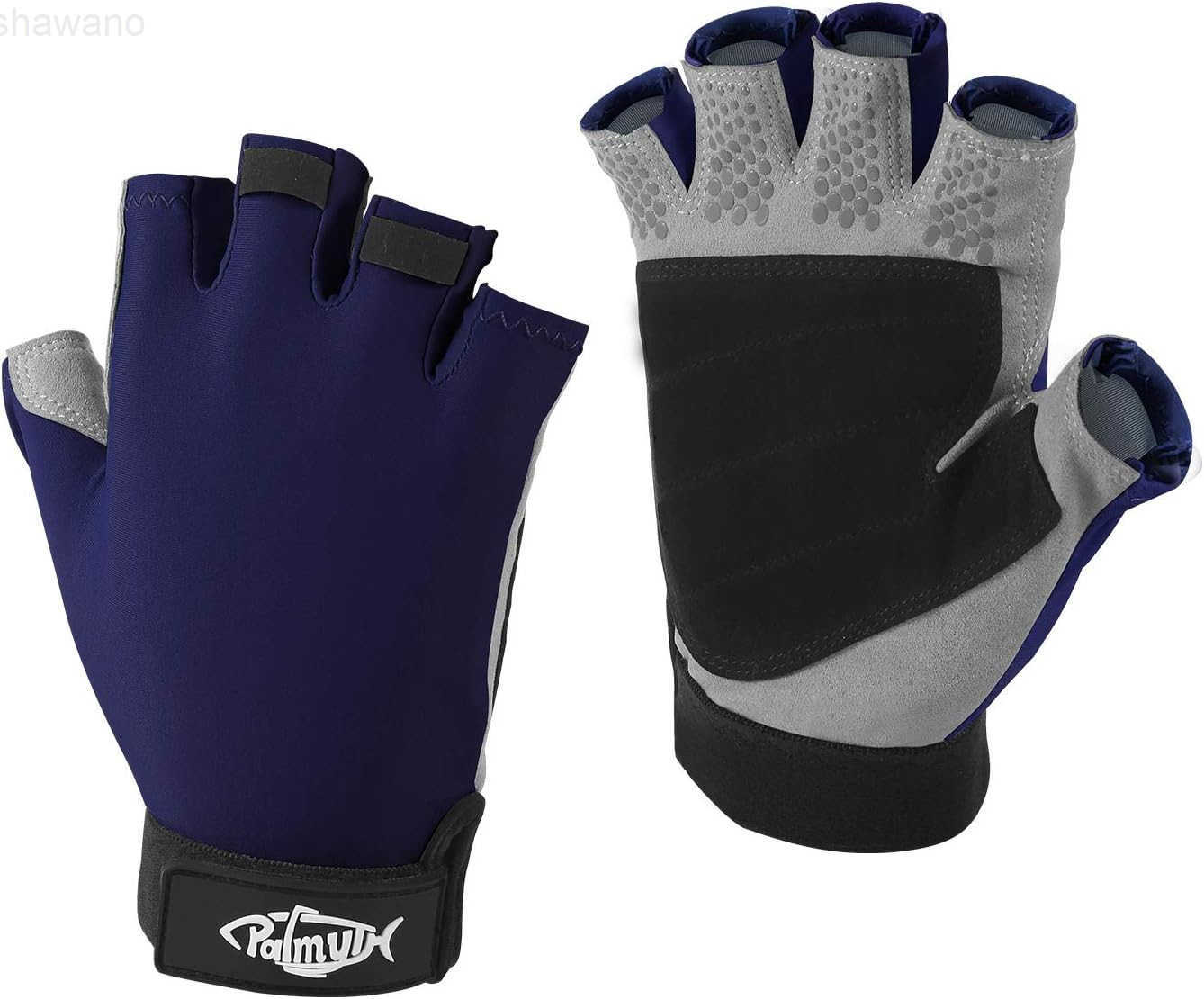 Fishing Gloves Sun Protection Fingerless Kayaking Glove Men Women UPF 50 SPF for Sailing Hiking Paddling Canoeing Rowing DrivingW250911
