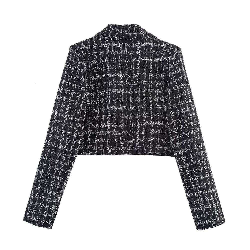 DHEssentials ins2025 New Fashionable Elegant Commuter Tweed Fashion Chanel Style Two-Piece Set