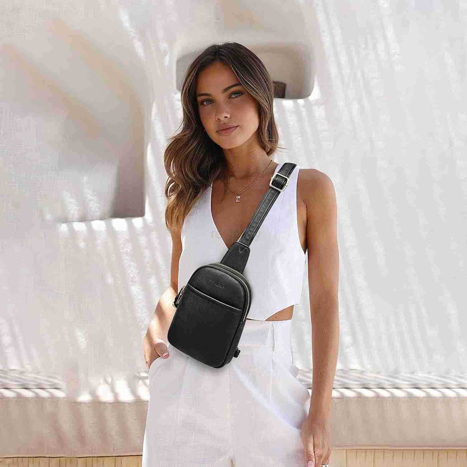 Crossbody Sling Bags Fanny Packs Womens Belt Bag GiftsW250910
