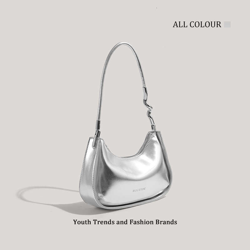 High-End Underarm Fashion Designer Bags Handbag Crescent Versatile Niche Shoulder Bag