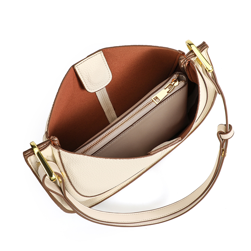 Bags for women 2025 underarm bags, fashionable niche light luxury women's bag design, new trend saddle bag, shoulder messenger bag
