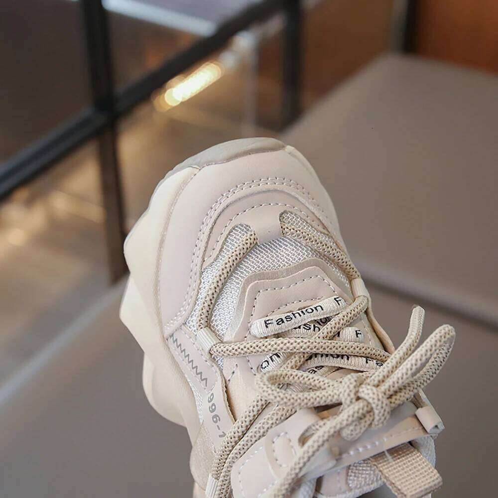 Autumn Teenager Kid's Sneakers PU Leather Wateproof Children's Sport Anti-slippery Outdoor Boy's Girl's Running Shoes