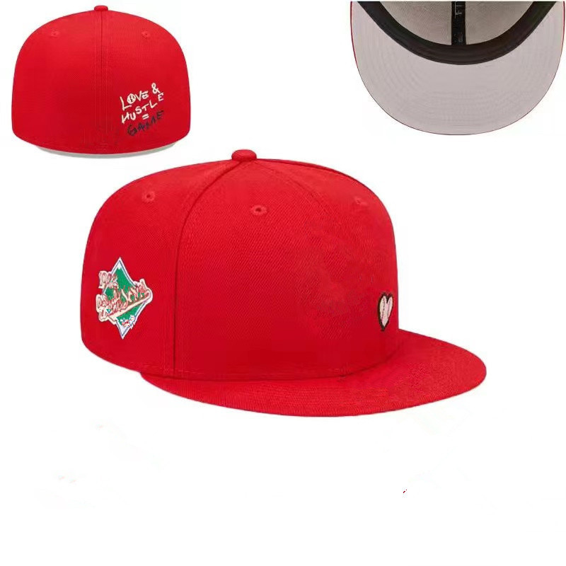 New Fitted Designer Size Baseball Football Flat Casual Caps Letter Embroidery Cotton All Teams Sport World Patched Full Closed men women Hats Mix Order Size 7-75/8 L-16