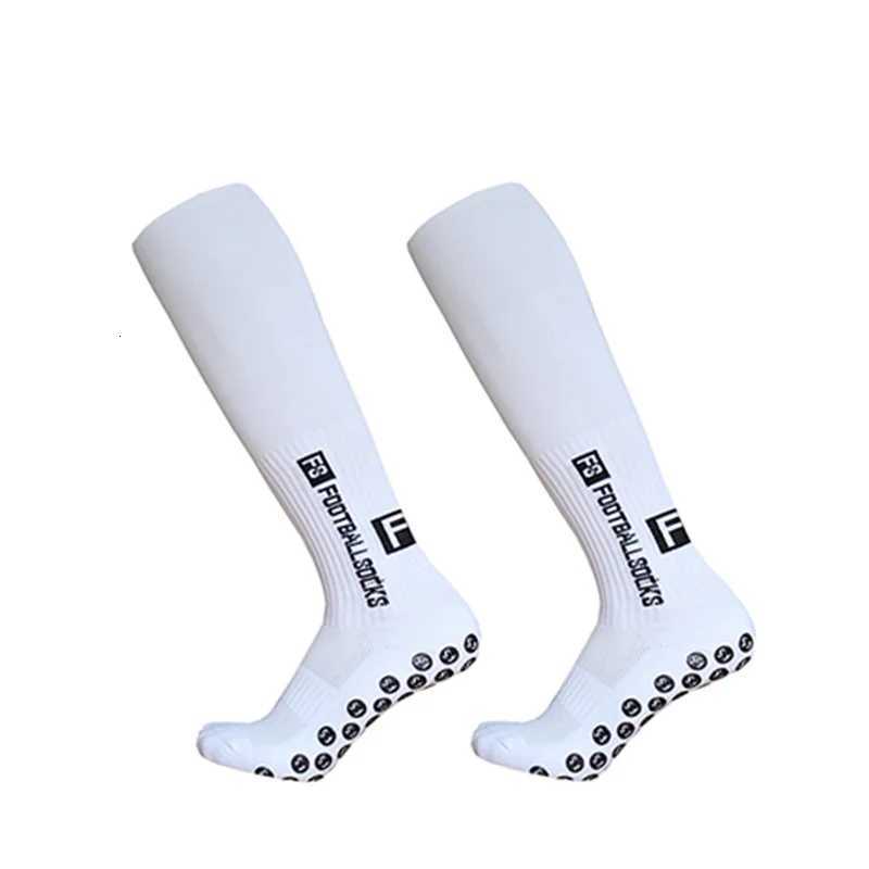 New Long FS soccer Socks Men Women Sports Round Silicone NonSlip Grip Football Socks D250911