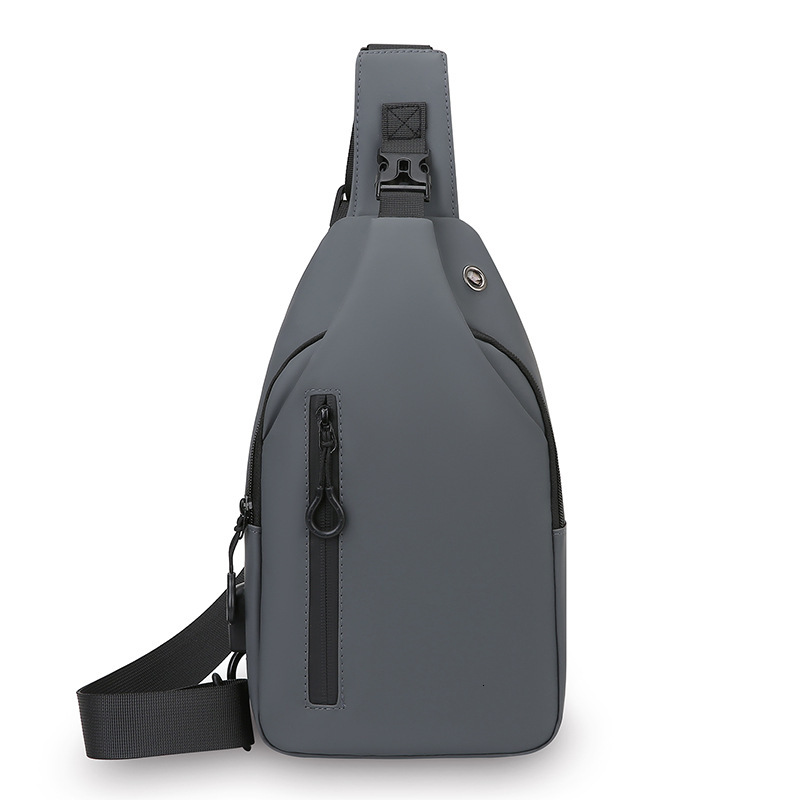 Multifunctional USB Fashion Chest Bag Men New Simple Shoulder Bag Large Capacity Trendy Designer Bag Lightweight Versatile Luxury Free Shipping Bag Cr