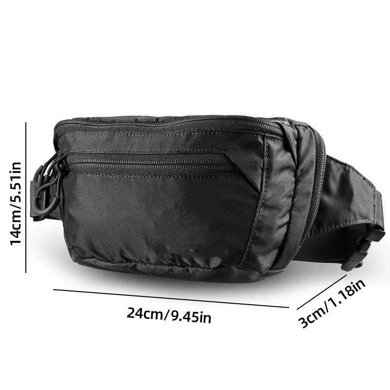 Tactical Waist Bag Hiking Climbing Hunting Chest Bag for Men Sports Cycling Running Camping Crossbody Bags With Gun Holder Pack Z250911