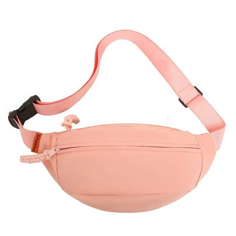 Waist Bag New Summer Waist Bag Korean Version Of Popular Sporty And Fashionable Waist Bag A Small Bag With Wide Shoulder Straps Z250911