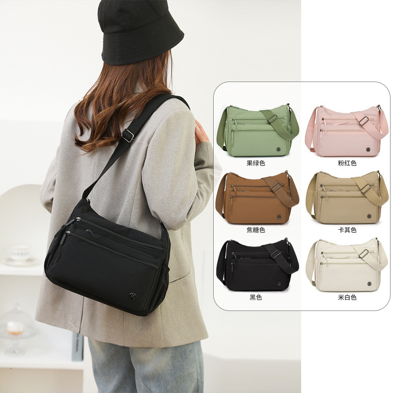Foreign Trade New Free Shipping Women S Designer Bag Crossbody Bag Luxury Bag Trendy Simple Large Capacity Lightweight Tote Bag Layered Storage Fashio