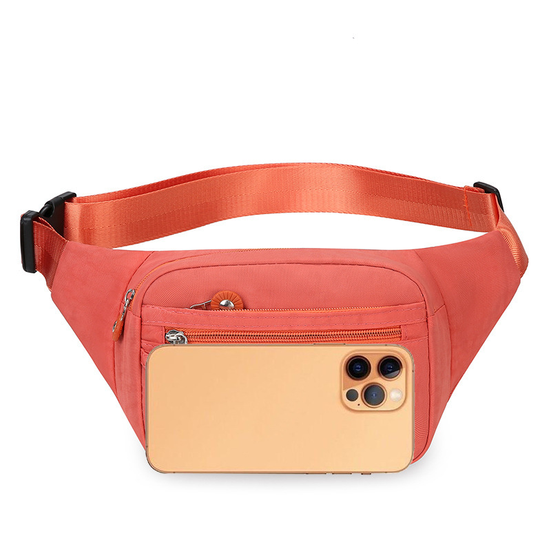 Macaron Solid Color Casual Fashion Waist Bag Free Shipping Designer Bag Outdoor Multi Functional Large Capacity Crossbody Bag Luxury Bag Portable Phon