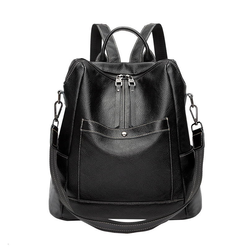 TB BHULAMTE Luxury Bag Designer Bag Cowhide Women's Backpack 2025 New Fashionable High-end Dual-use Backpack Multifunctional Large Capacity Leath