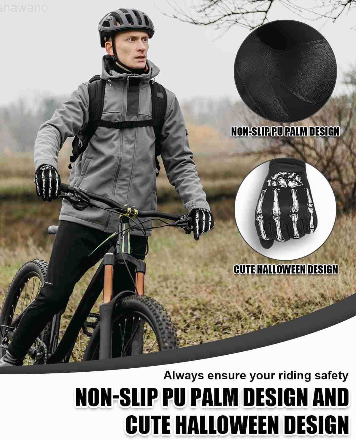Winter Gloves Men and Women MediumThick Gloves for Cold Weather with Thermal Plush Touchscreen Running Glove Adjustable Zippered Wrist for Walking The