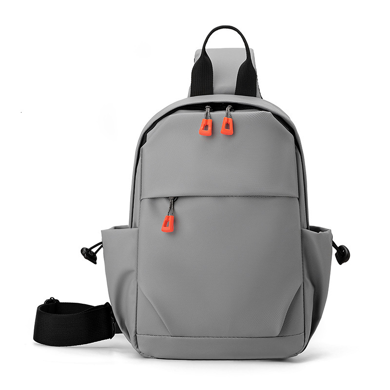 Trendy Free Shipping Simple Men S Chest Bag Multi Functional USB Charging Handheld Shoulder Bag Designer Bag Large Luxury Bag Capacity Sports Cycling 