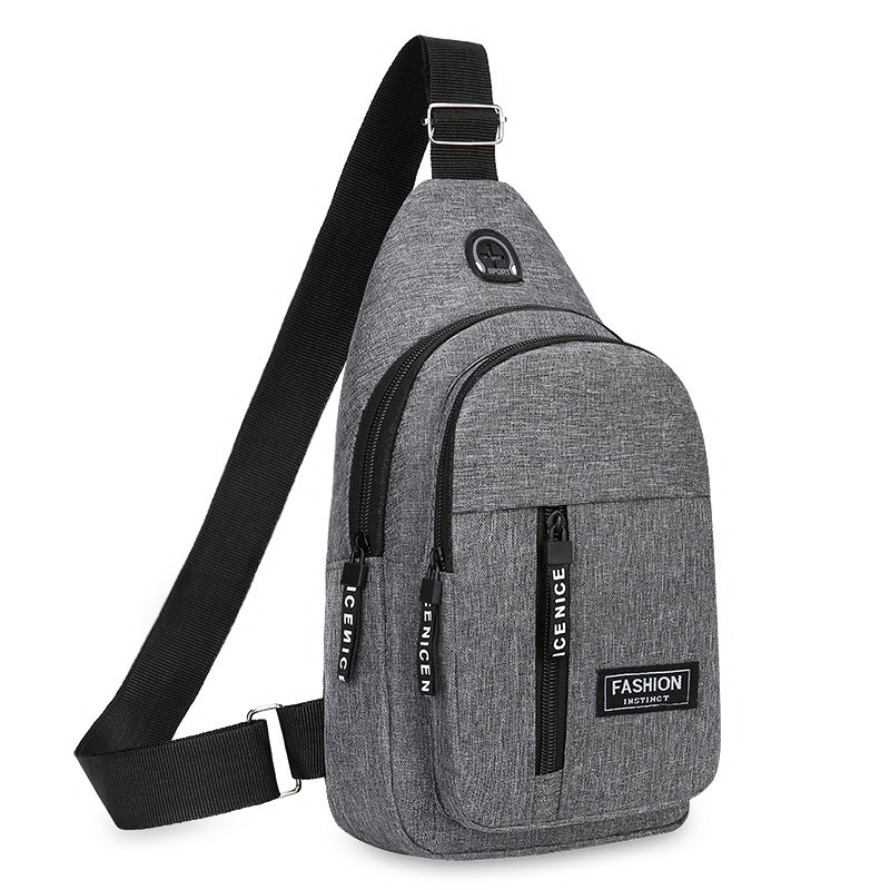 New Men S Oxford Cloth Chest Bag Multi Functional Sports Outdoor Free Shipping Casual Designer Bag Single Luxury Bag Shoulder Bag Small Crossbody Bag