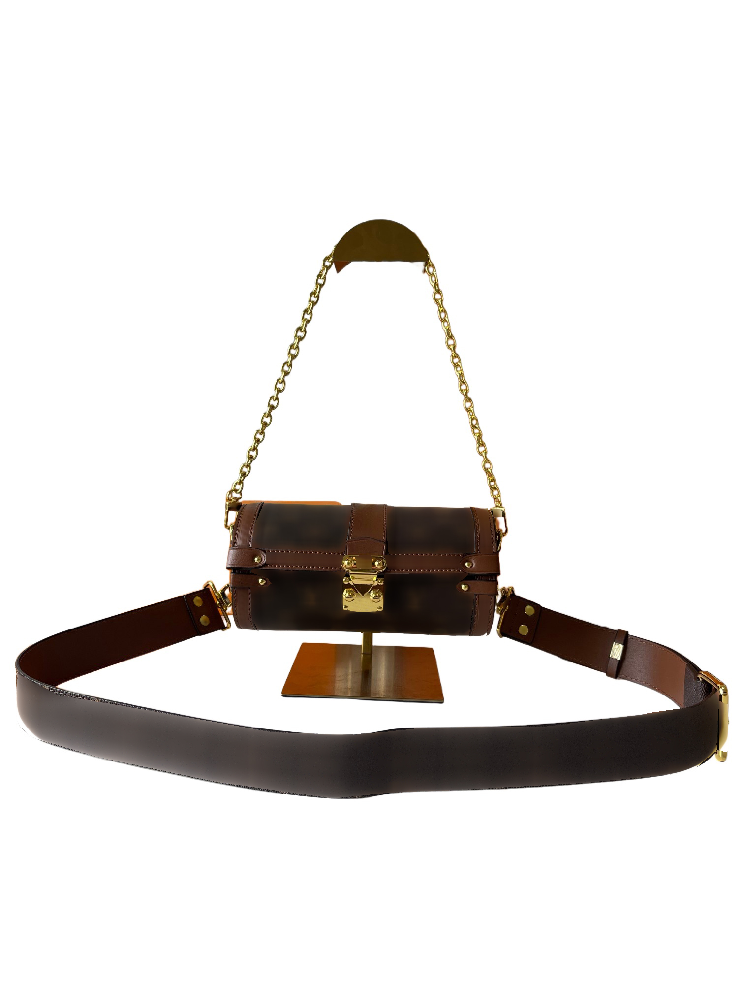 Elegant Designer Women's Multi-Compartment Crossbody Handbag