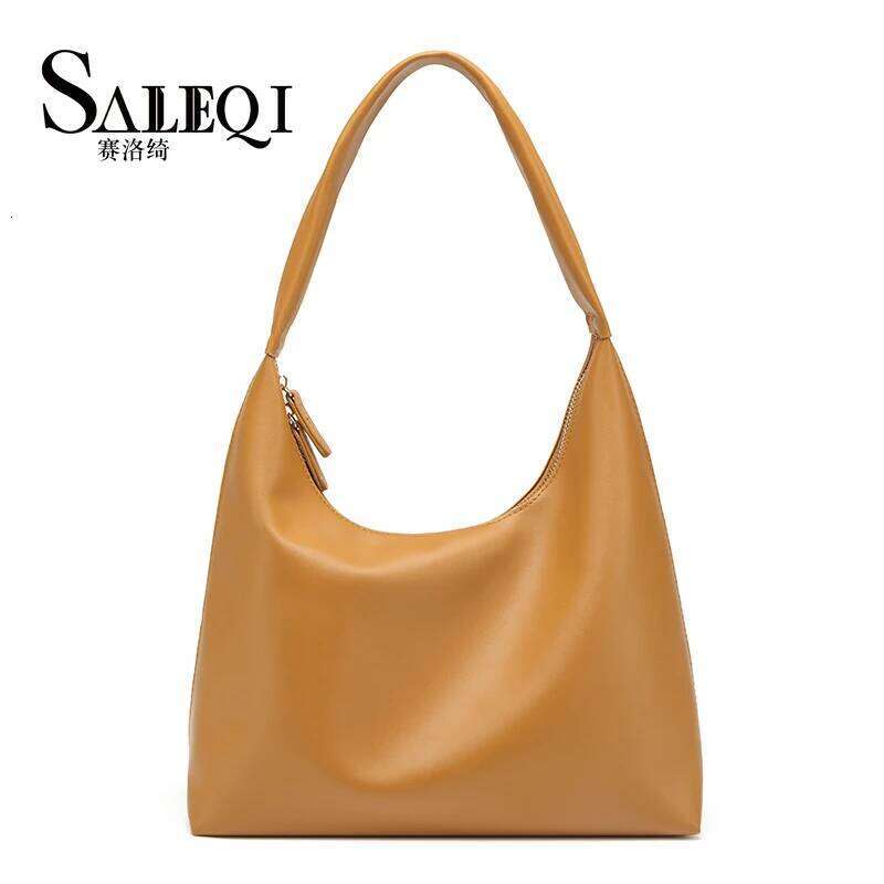 Retro PU Underarm For Woman Designer Brand Korean Soft Leather Women S Dumpling Bag New In Handbag Female