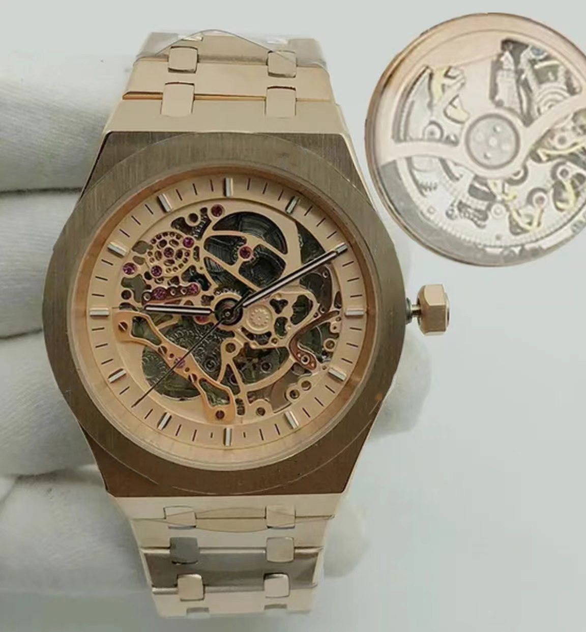 AAA highquality mens watch designer movement watch fashion frame 42mm dial stainless steel strap luxury automatic watch casual sapphire watch