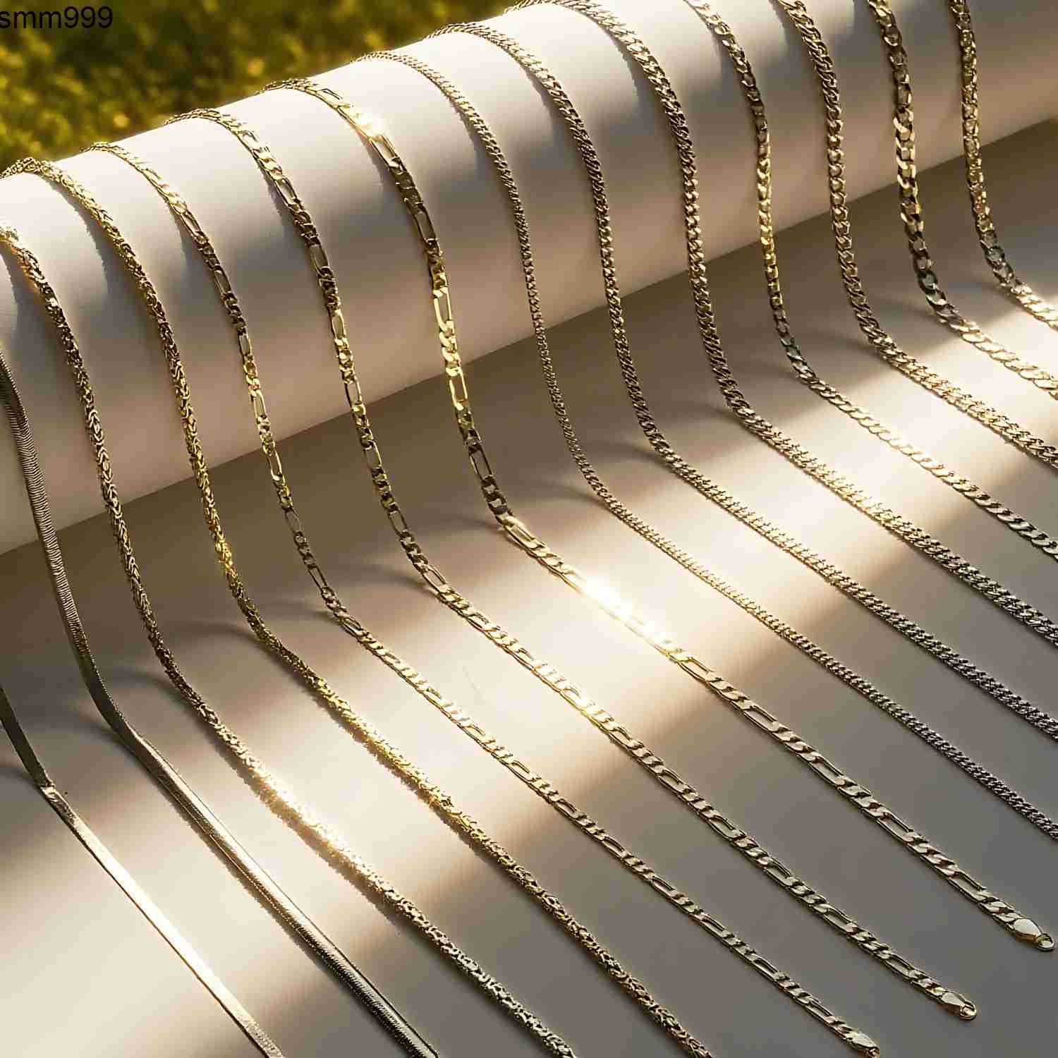 Wholesale Custom Trendy 925 Sterling Silver Gold Plated Hiphop Byzantine Miami Cuban Link Chain for Men Women