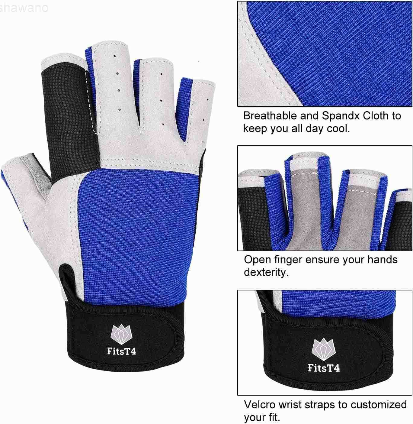 Sports Sailing Gloves 34 Finger and Grip Great for Sailing Yachting Paddling Kayaking Fishing Dinghying Water Sports for Men and WomenW250911