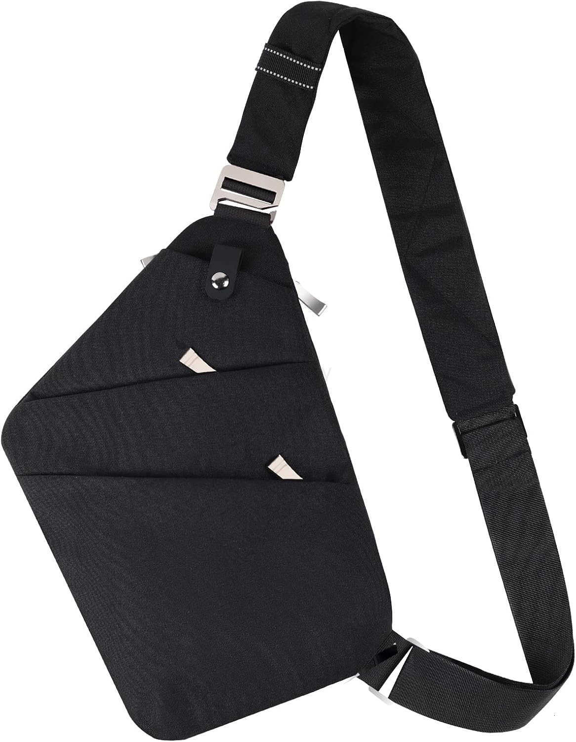 Sling Bag for Men and Women Anti theft Crossbody Bag Lightweight Shoulder Chest Bag for Travel GymW250911