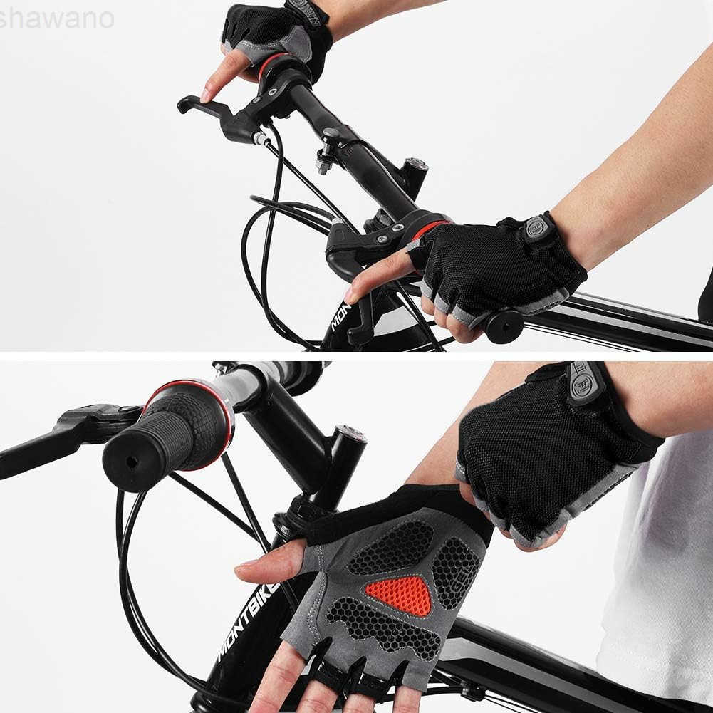 Cycling Gloves for Men Women Bike Gloves Half Finger Road Bike MTB Gloves AntiSlip ShockAbsorbing Glove for Fitness Cycling Outdoor SportsW250911
