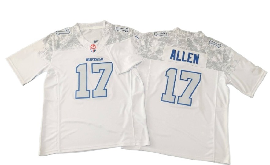 nordstromshoes Custom Jersey Josh 17 Allen 2025 Rivalries Joey Bosa Gabriel Davis Miller James Cook Terrel Bernard Dawson Knox Beasley Milano Kincaid Dion Dawkins