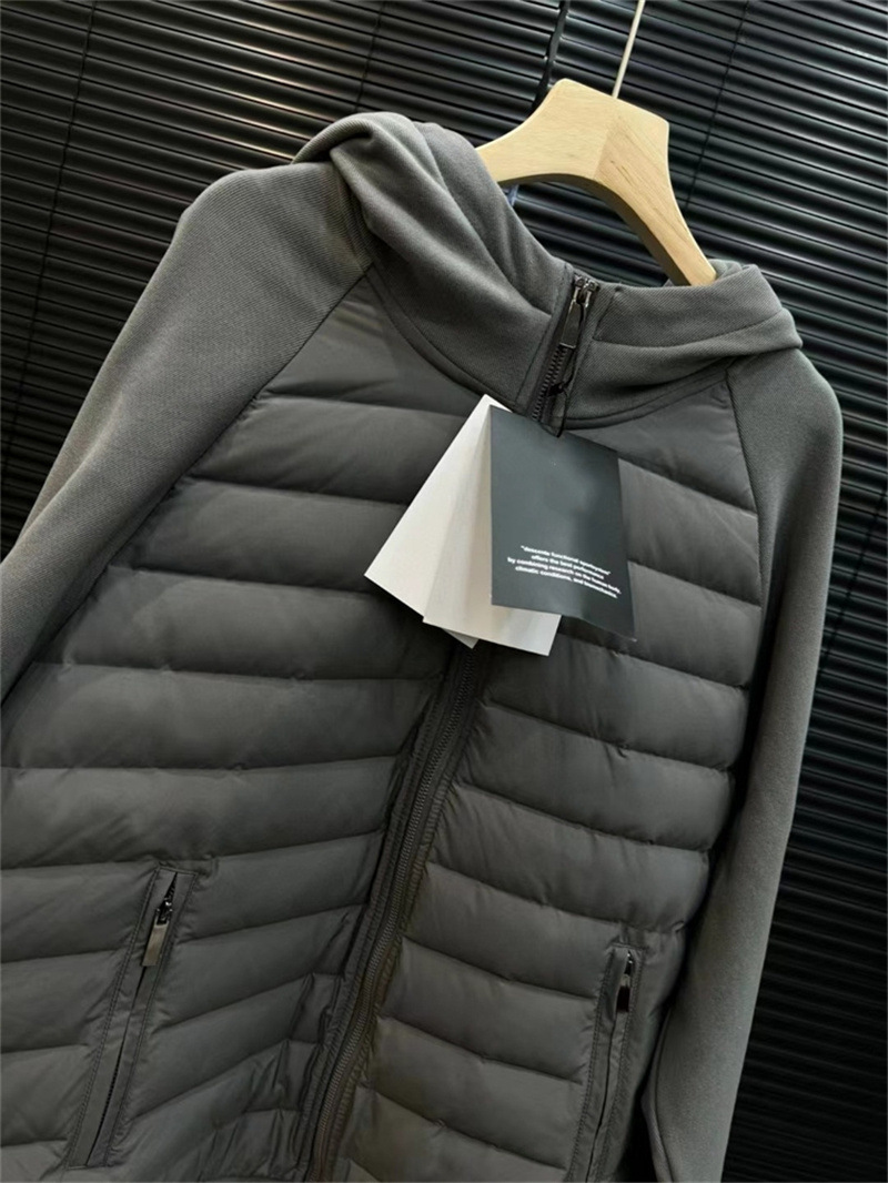 Trendy new stitching cotton clothes for men and women with the same style, lightweight, comfortable and casual, all-match light jacket jacket