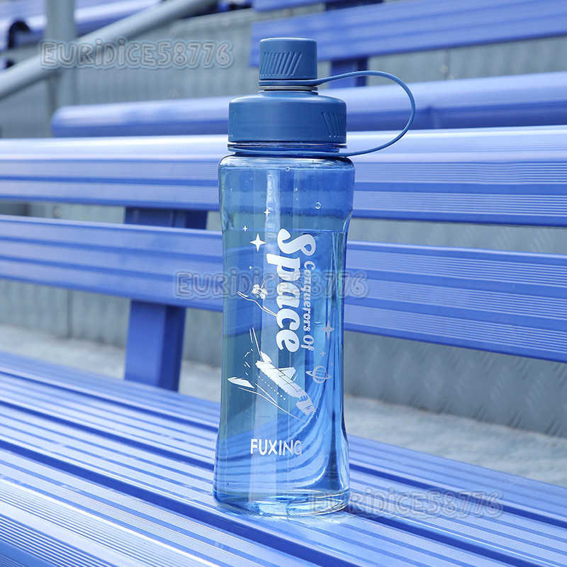 Sports Water Cup Outdoor Large Capacity Direct Drinking Summer Mens and Womens High Temperature Resistant Space Anti Drop Leak Proof Plastic H250911