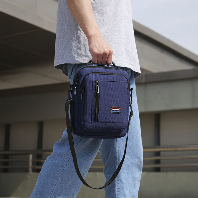Multi Compartment Shoulder Bag New Casual Korean Version Crossbody Bag Luxury Bag Fashion Designer Bag Large Capacity Business Commuter Free Shipping 