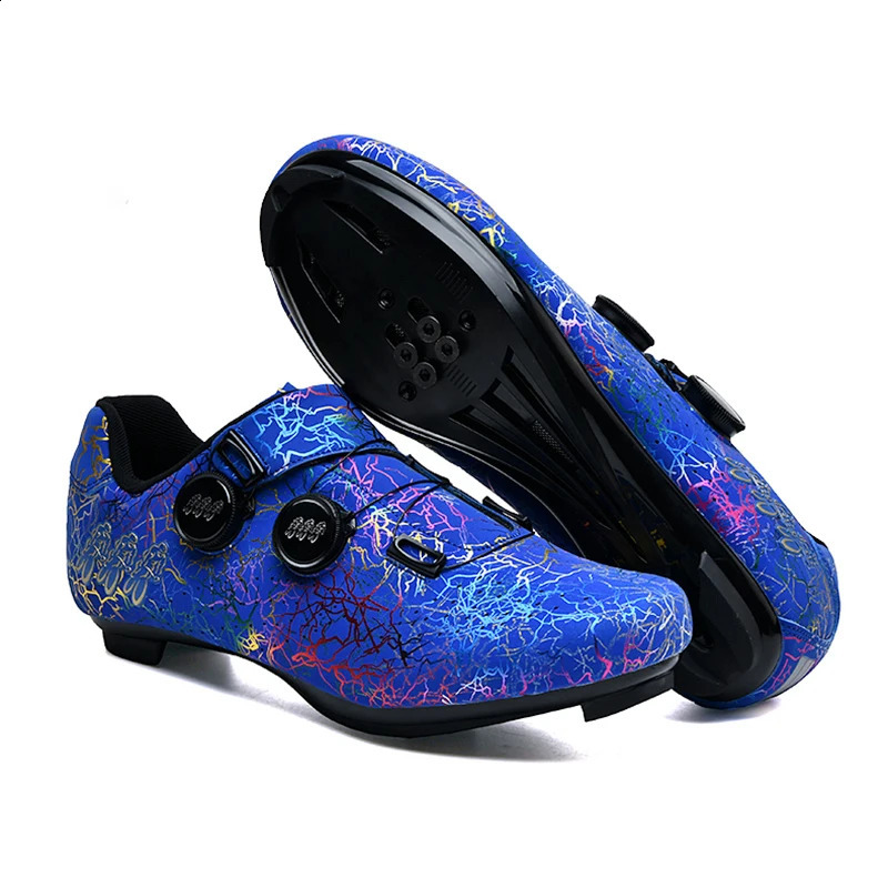 Women Cycling Shoes Road SelfLocking Bicycle Sports Shoes Men MTB Shoes SPD FlatBottomed Road Racing Cycling Sports Shoes 250911