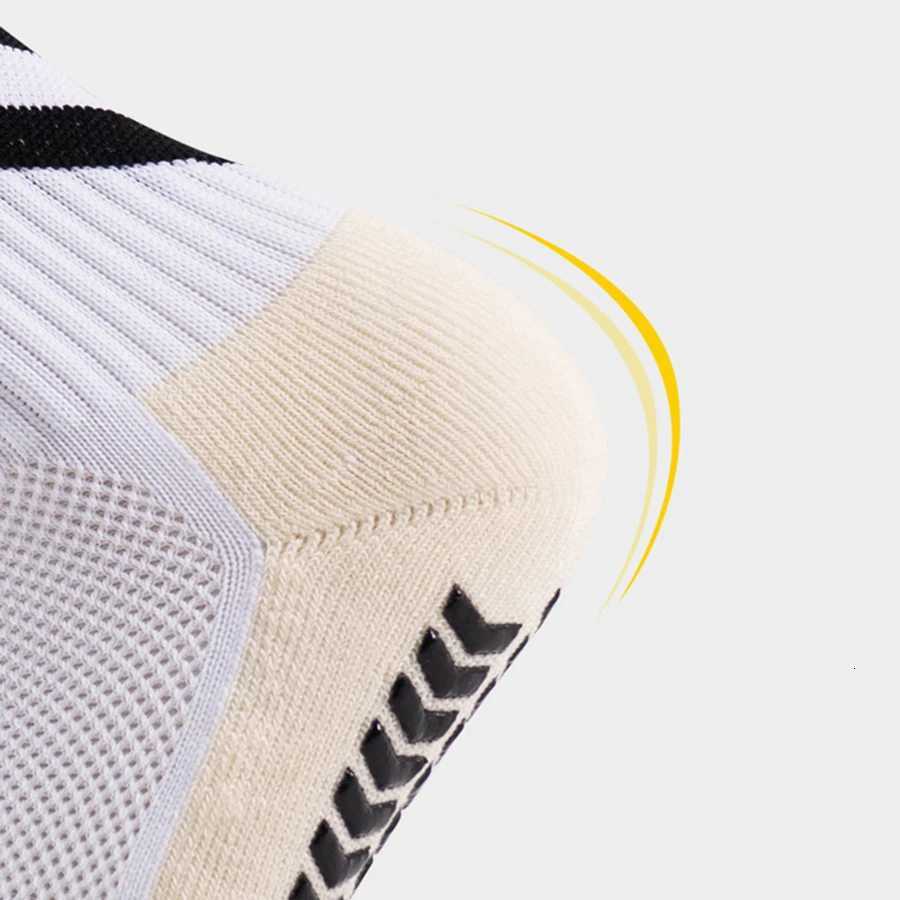 4Pair Exercise NonSlip Grip Socks for Men Women in Football Basketball Baseball Rugby Soccer Cycling Running Hiking Tennis D250911