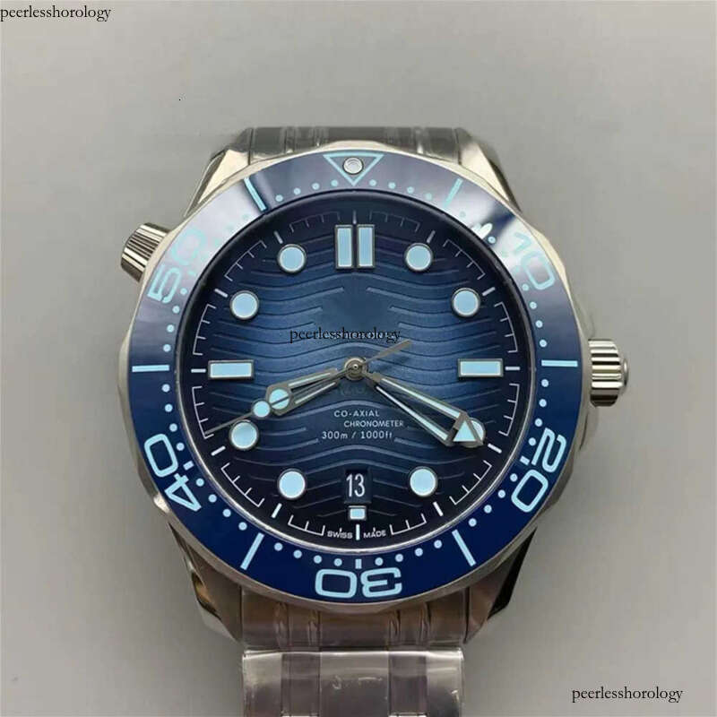 Sea Master Diver Summer Blue 210.30.42.20.03.003 AAAAA 5A Quality 1 SuperClone VSf Factory Watches 41mm Men Automatic Mechanical 8800 Movement With box