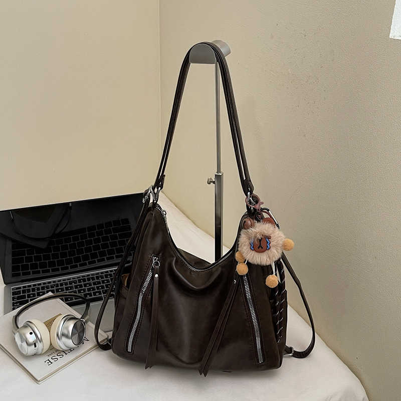 2025 large capacity women's fashionable shoulder bag with simple design, daily multifunctional small square classic elegant crossbody bag, luxuri