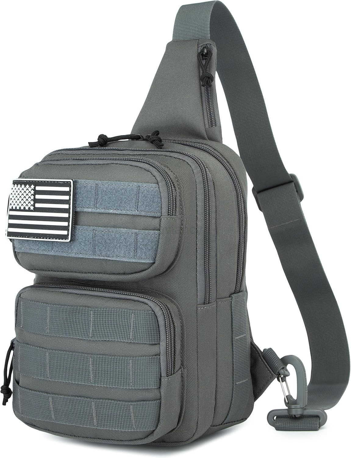 Tactical Crossbody Bag for Men Durable Sling Bag with Cross Body Design EDC Shoulder bagW250911