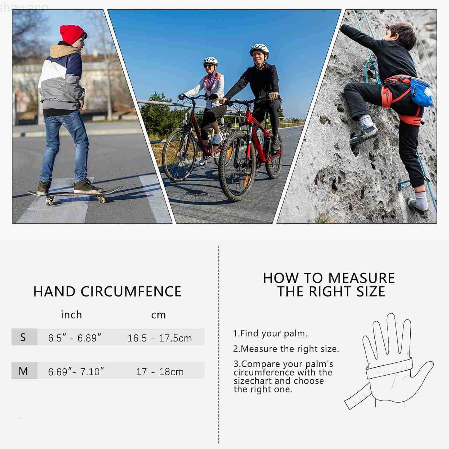 Long Keeper Kids Cycling Tactical Gloves Boys Sport Climbing Fishing Gloves Anti Slip Full Finger GlovesW250911