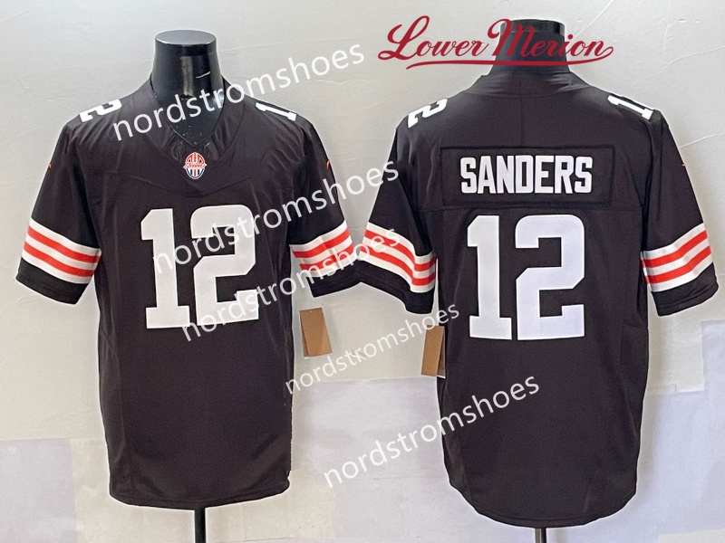 nordstromshoes Personalized Custom Jerseys 12 Shedeur Sanders 2025 Football Judkins Nick Chubb Carson Schwesinger Myles Garrett Any Name Number