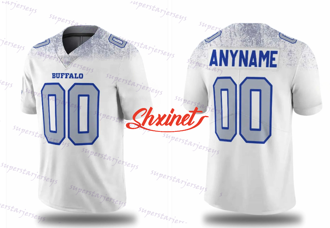 Custom Josh 17 Allen 2025 Rivalries Football Jersey Joey Bosa Gabriel Davis Miller James Cook Terrel Bernard Rasul Douglas Dawkins Cook III