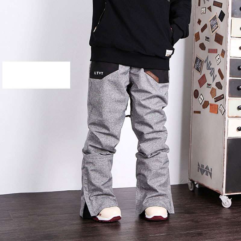 Snowboard Couples Thin Multi-Color Ski Suit With Cotton Waterproof Snow Pants For Men And Women