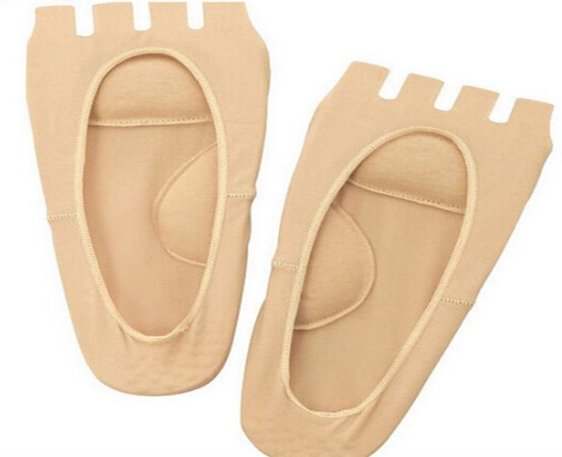 Five finger Fish mouth Anti abrasion foot Open toe Boat socks Anti slip Invisible