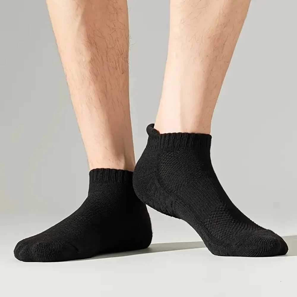 5 Pairs Men Ankle Boat Socks Fashionable Suitable Men Women Absorbing Sweat Odor Proof Breathable Spring Summer Casual Socks D250911