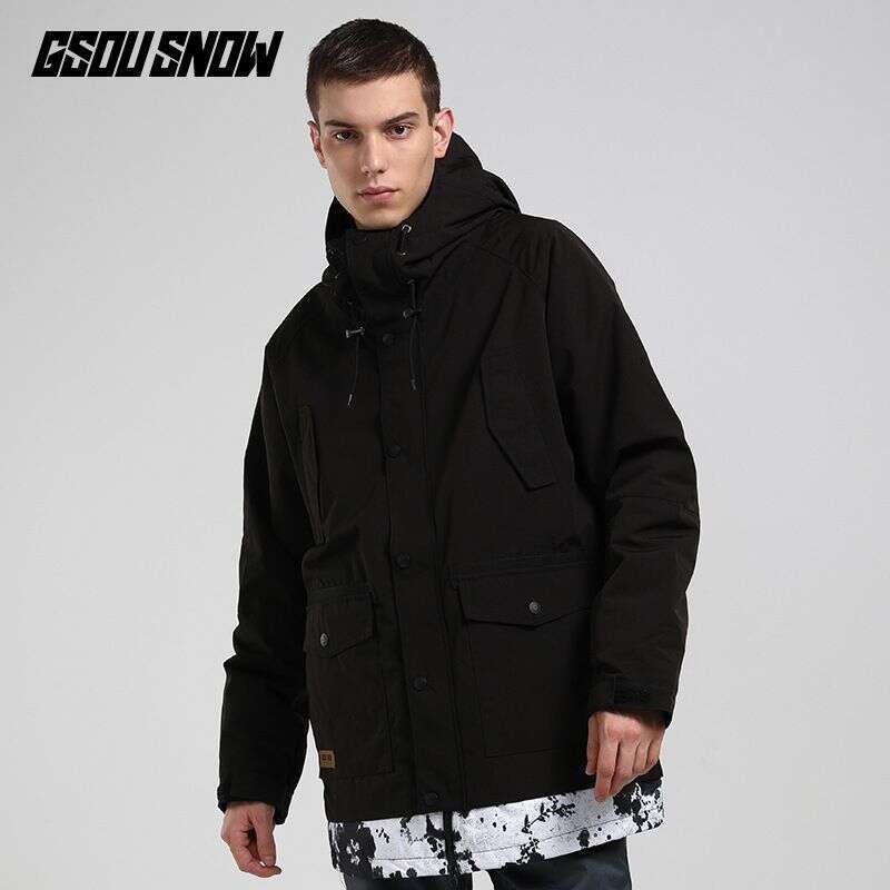 Winter New Warm Outdoor Equipment Tide Waterproof Double Veneer Snow Suit