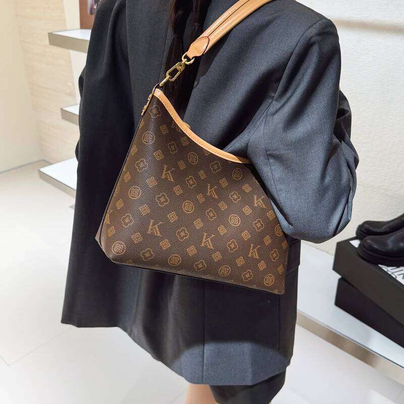 Famous Designer Classic Leather Tote Bags Women Handbag, Elegant Shoulder Crossbody Bag, Popular Brand Accessory