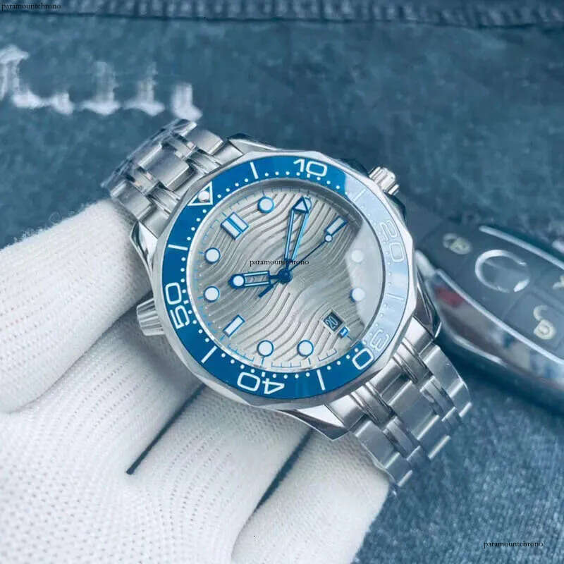nical automatic Designer mens watch 42mm Commander James Bond 007 designer watches men 904L stainless steel wristwatches sea date sapphire glass with box ot6 cd
