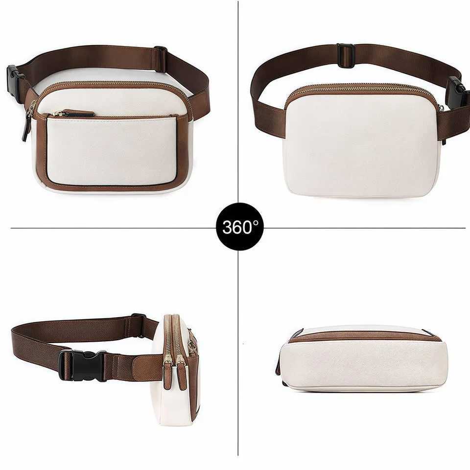 Womens lightweight mini waist bag and crossbody bag suitable for running traveling hiking and gym usezwq Z250911