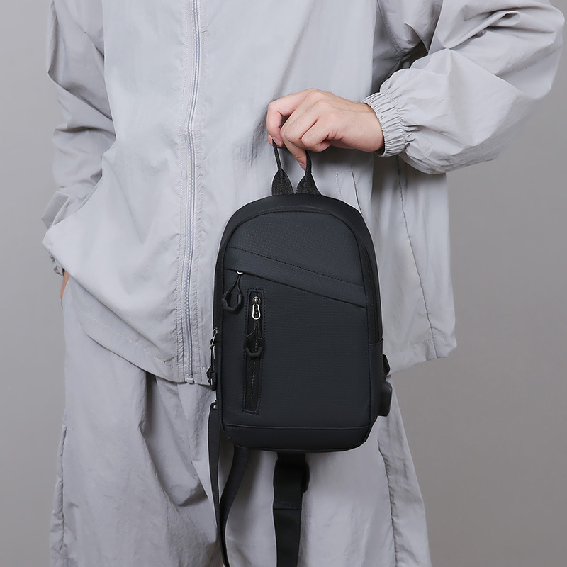Designer Bag Trendy Simple Casual Single Shoulder Luxury Bag Free Shipping Bag For Men Korean Fashion Versatile Commuter Crossbody Bag Multifunctional