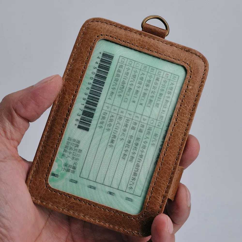 Retro Small Round Elephant Wallet Credit Card Holder Fashionable and Portable Membership Card Simple Top Layer Cowhide Wallet W250911