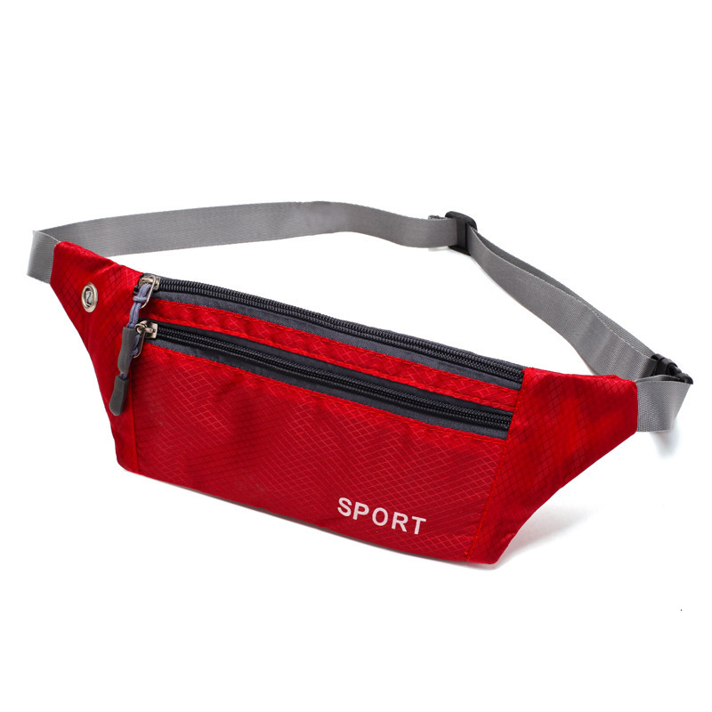 Luxury Bag New Close Fitting Waist Designer Bag Bag Oxford Cloth Men And Women Mobile Phone Free Shipping Bag Outdoor Sports Running Lightweight Waist