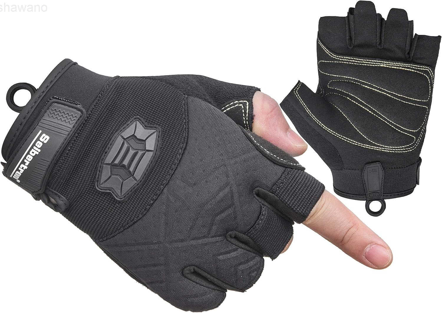 Full or Half Finger Padded Palm Lightweight Breathable Climbing Rope Gloves for Climbers Rock Climbing Rescue Adventure Sailing Kayaking Outdoor Sport