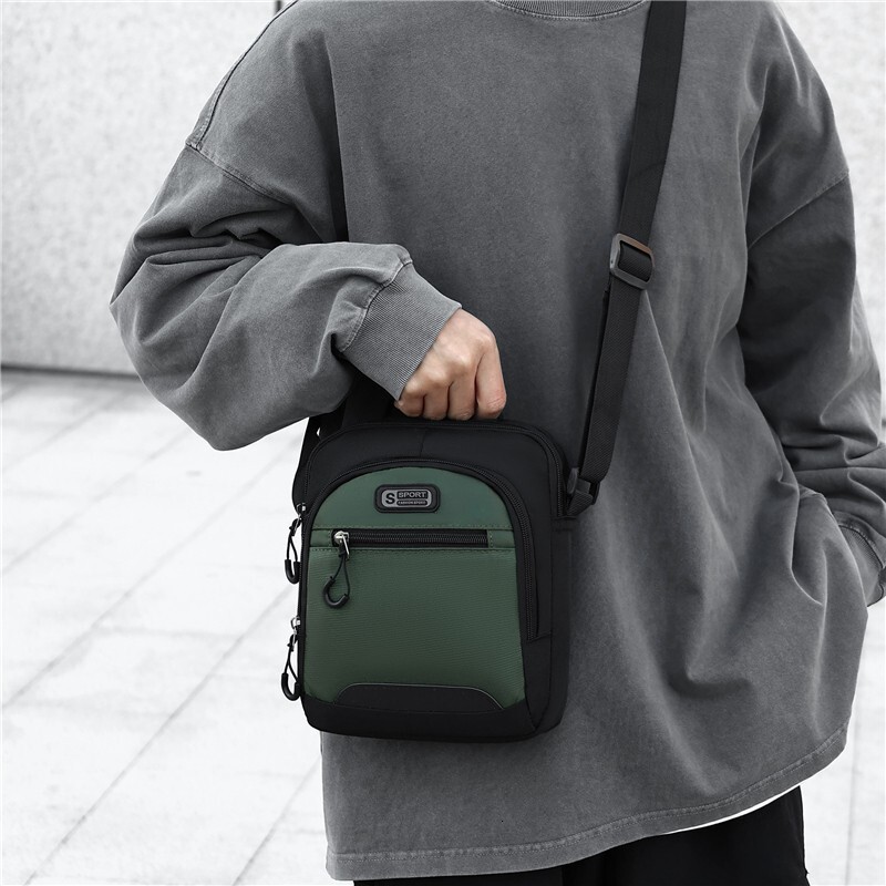 Men S Free Shipping Shoulder Bag Practical Versatile Designer Bag Oxford Cloth Crossbody Bag Business Travel Handbag Portable Luxury Bag Commuting Pho