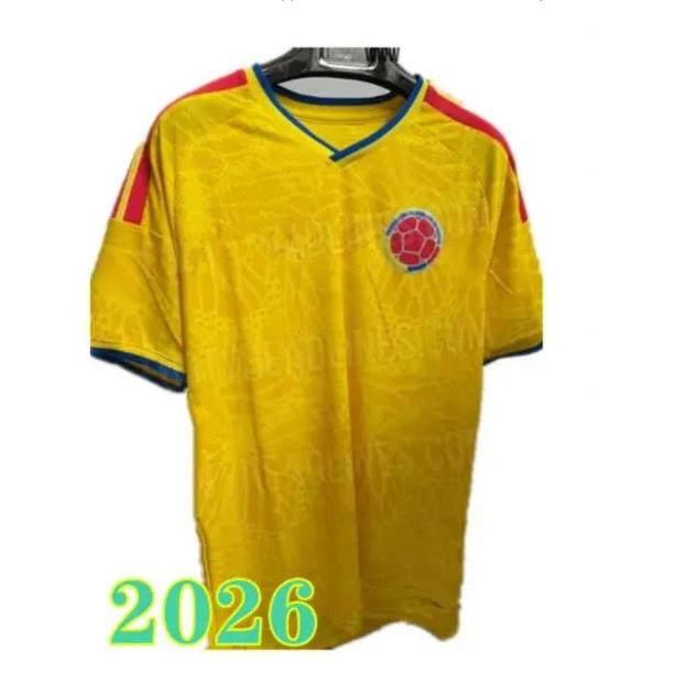 JAMES 2024 25 26 Centenary kit Camisetas Retro CoLUmBIa National Team 2001 2014 1990 Home Away Football Shirt Men KIDS Luis Diaz Cordoba Soccer Jerseys