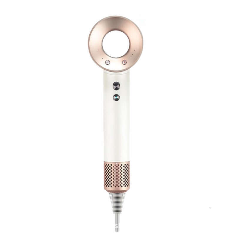 2025 Professional Leafless Constant Temperature Hair Care Negative Ion Attachment 5 Powerful Home Travel Portable Hair Dryer